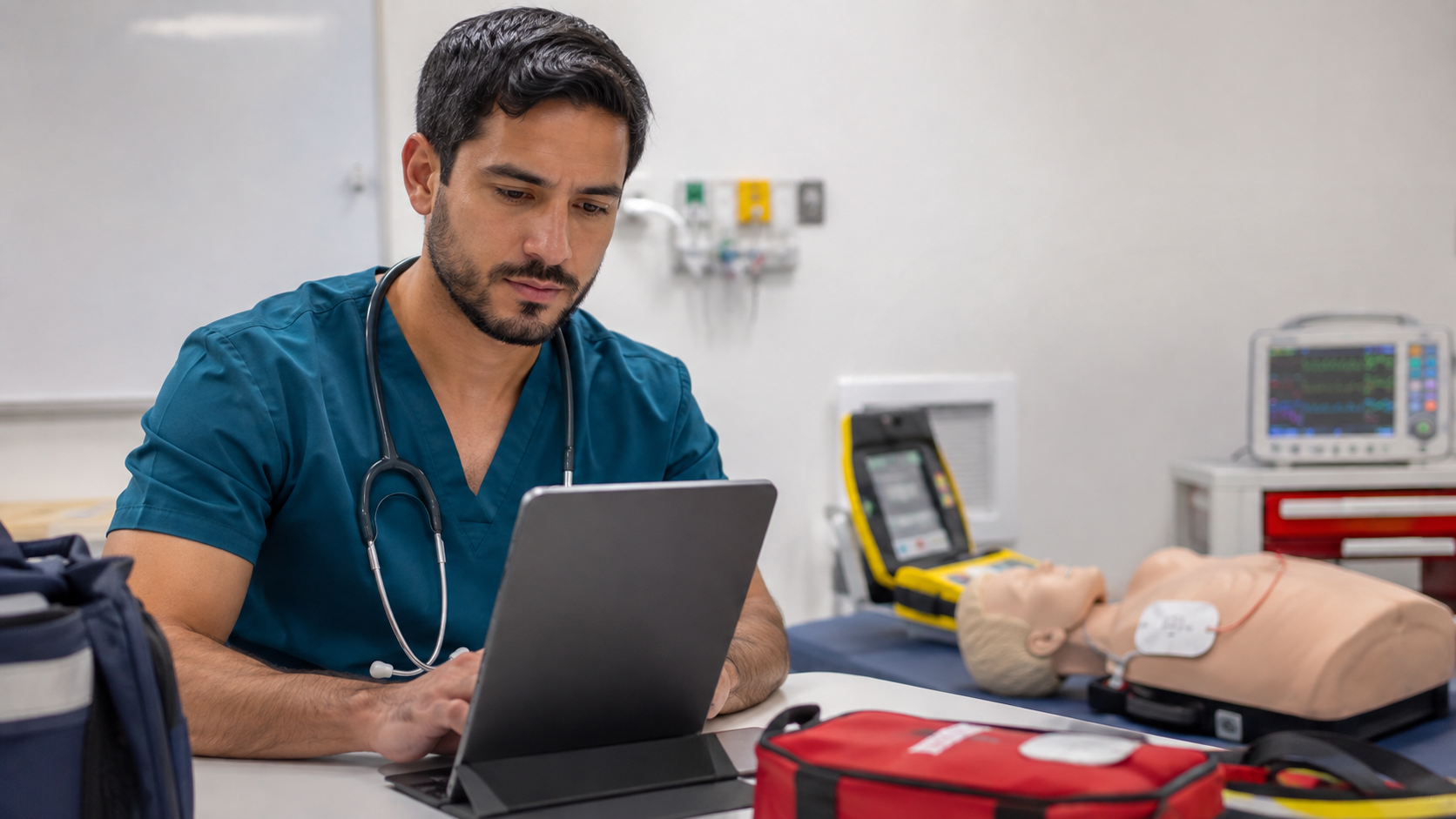 Curso de reanimación cardiopulmonar y uso de desfibrilador externo automático